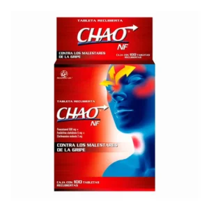 Chao NF 500mg+5mg+ 2mg Tableta Recubierta