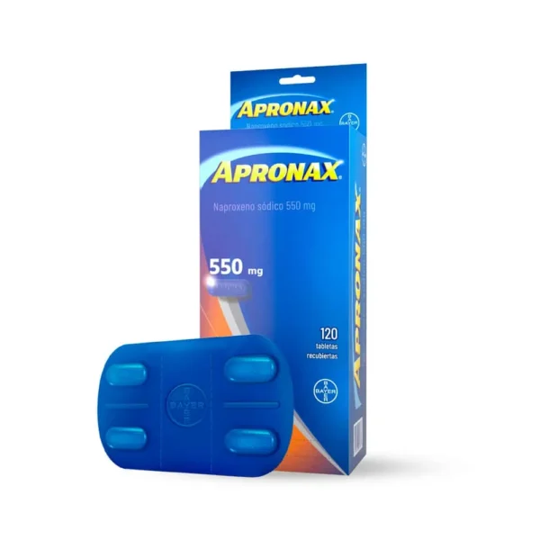 Apronax 550mg Tableta Recubierta