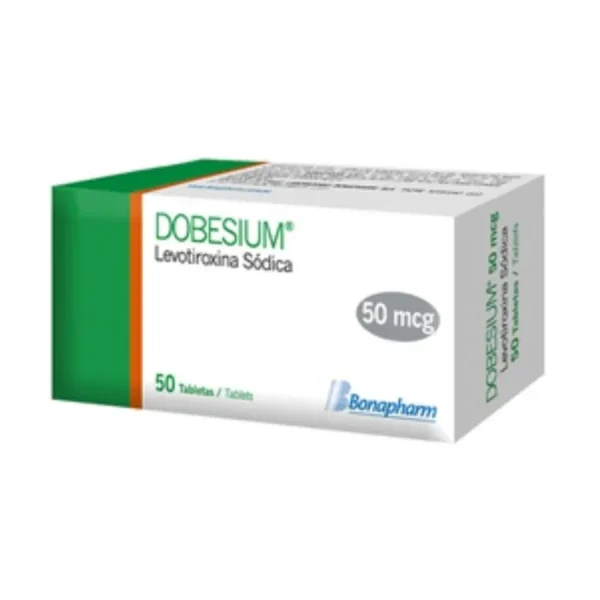 Dobesium 50mcg Tabletas Recubiertas