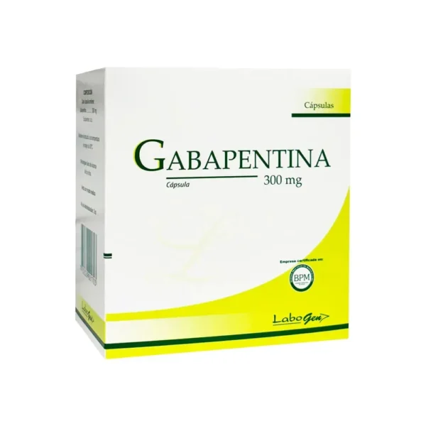 Gabapentina 300mg Cápsulas