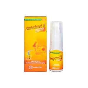 Amigdazol B 0.15% Solución para Pulverización Bucal