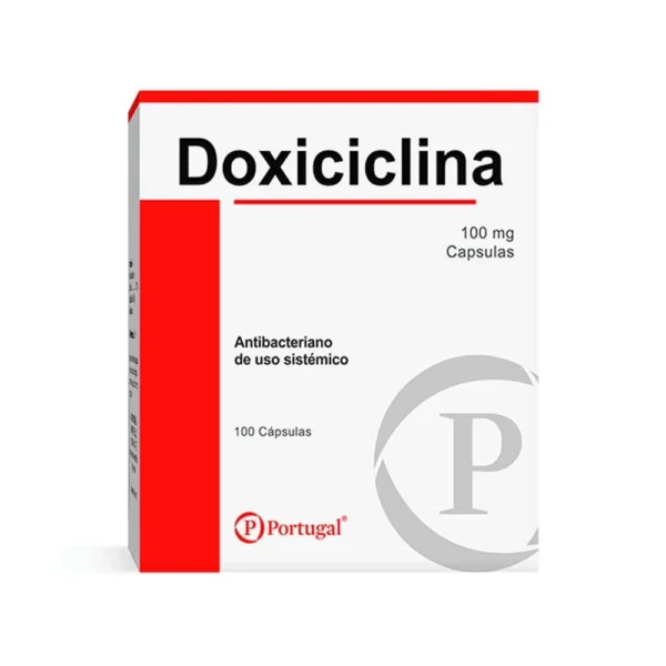Doxiciclina 100mg Cápsulas