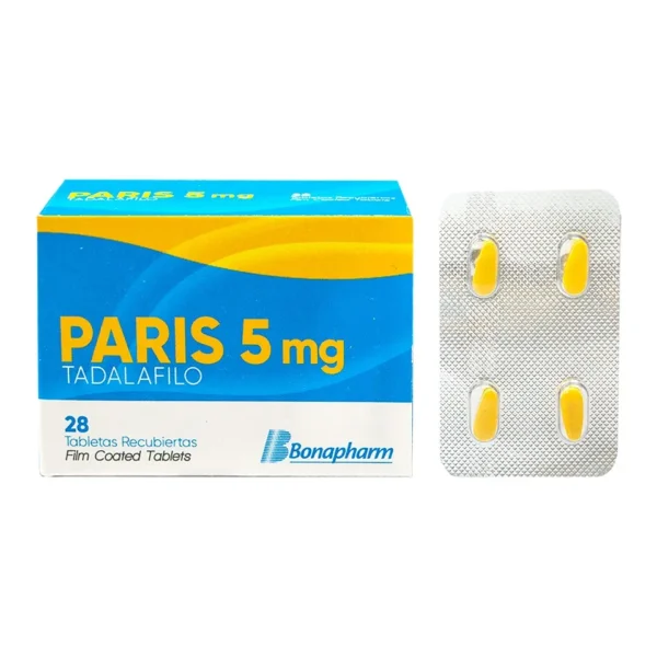Paris 5mg Tableta recubierta