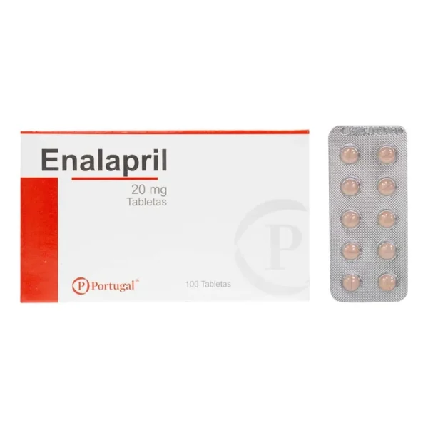 Enalapril 20mg Tabletas