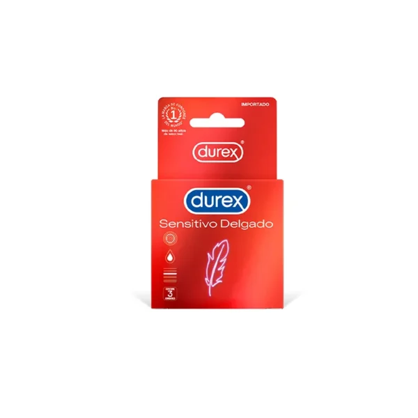 Preservativos Durex Sensitivo Delgado