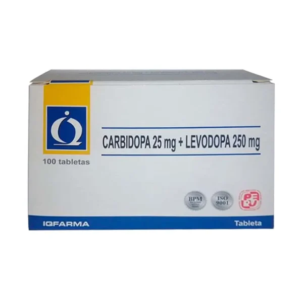 Carbidopa-Levodopa 25-250mg Tableta