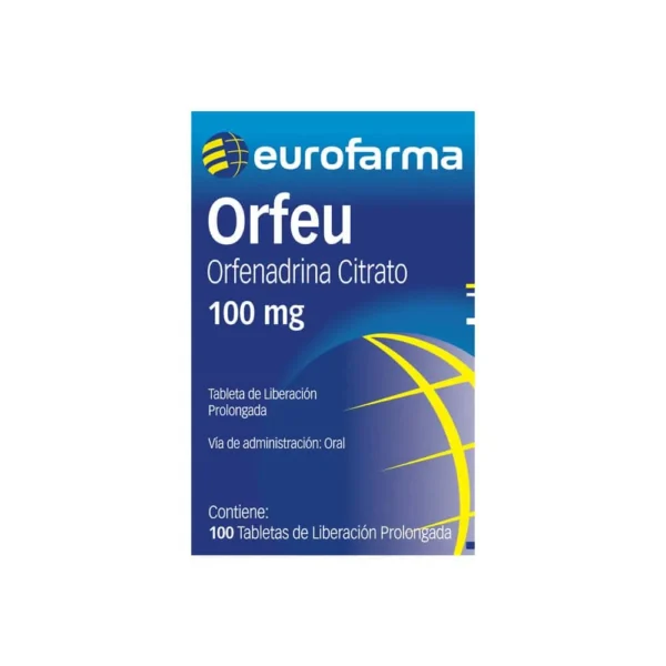 Orfeu 100mg Tableta De Liberación Prolongada